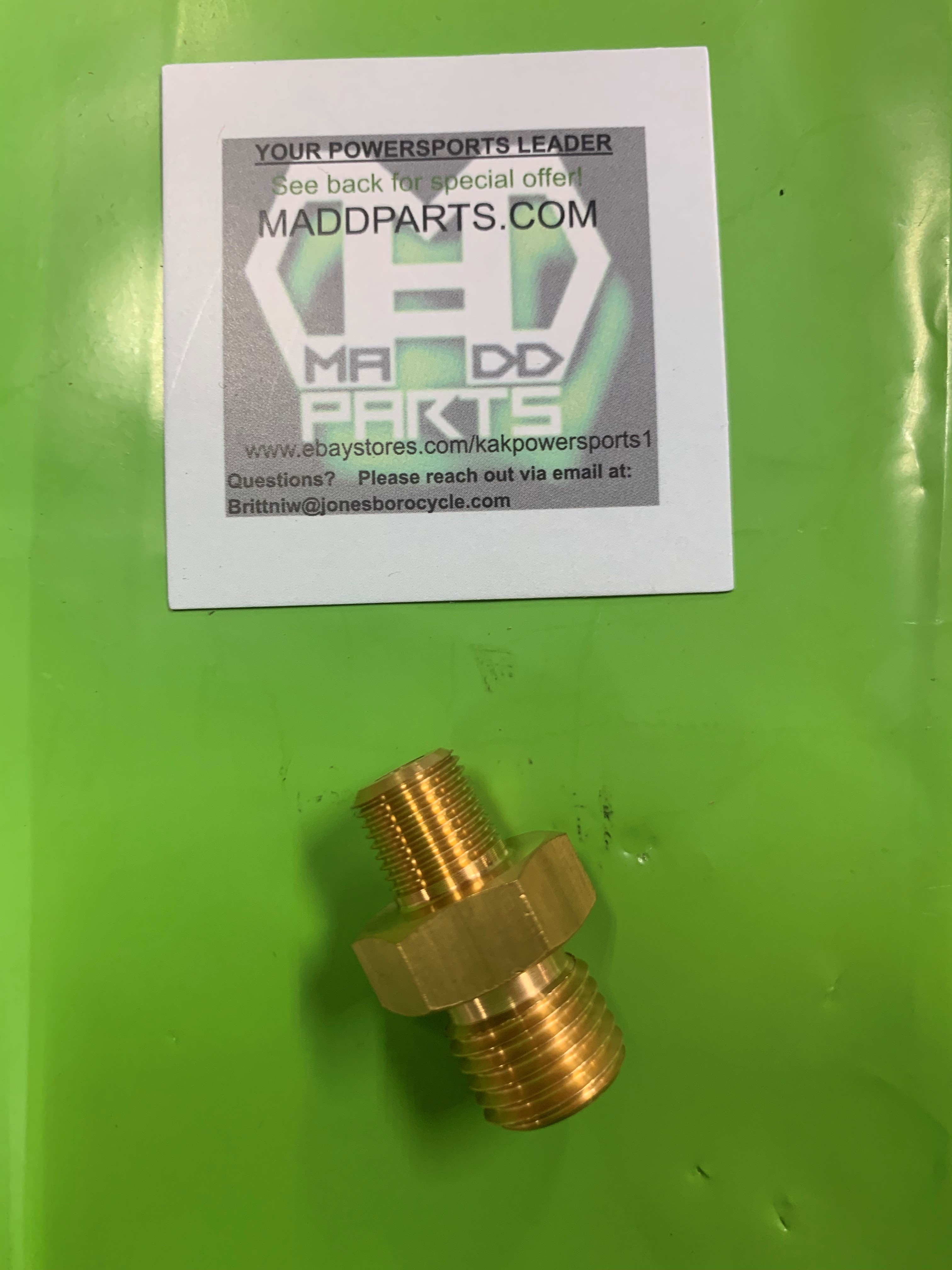 Kawasaki OEM 1979-1981 Kz1300 Oil Pressure Gauge Adapter 57001